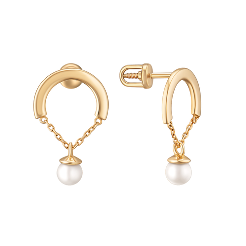 Сережки Перли культивовані купити в магазині Love You Jewels